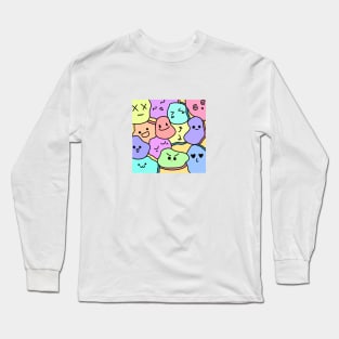 Emotion Smiley Face Journey Long Sleeve T-Shirt